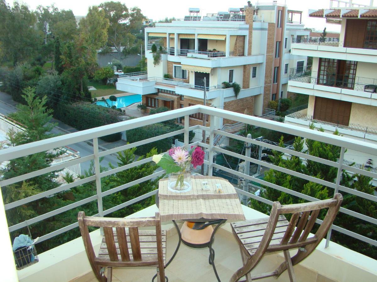 אתונה Family Getaway, Spacious And Luxurious, Sea View, Terrace, Next To Voula Beach, 20Min From Center מראה חיצוני תמונה