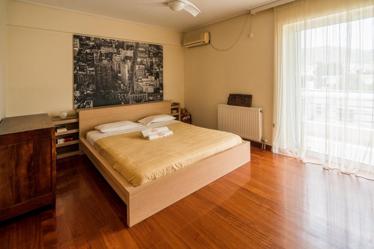 אתונה Family Getaway, Spacious And Luxurious, Sea View, Terrace, Next To Voula Beach, 20Min From Center מראה חיצוני תמונה